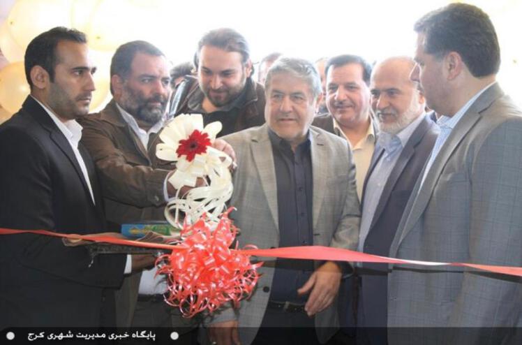 افتتاحیه سالن چند منظوره آرامستان بهشت سکینه
